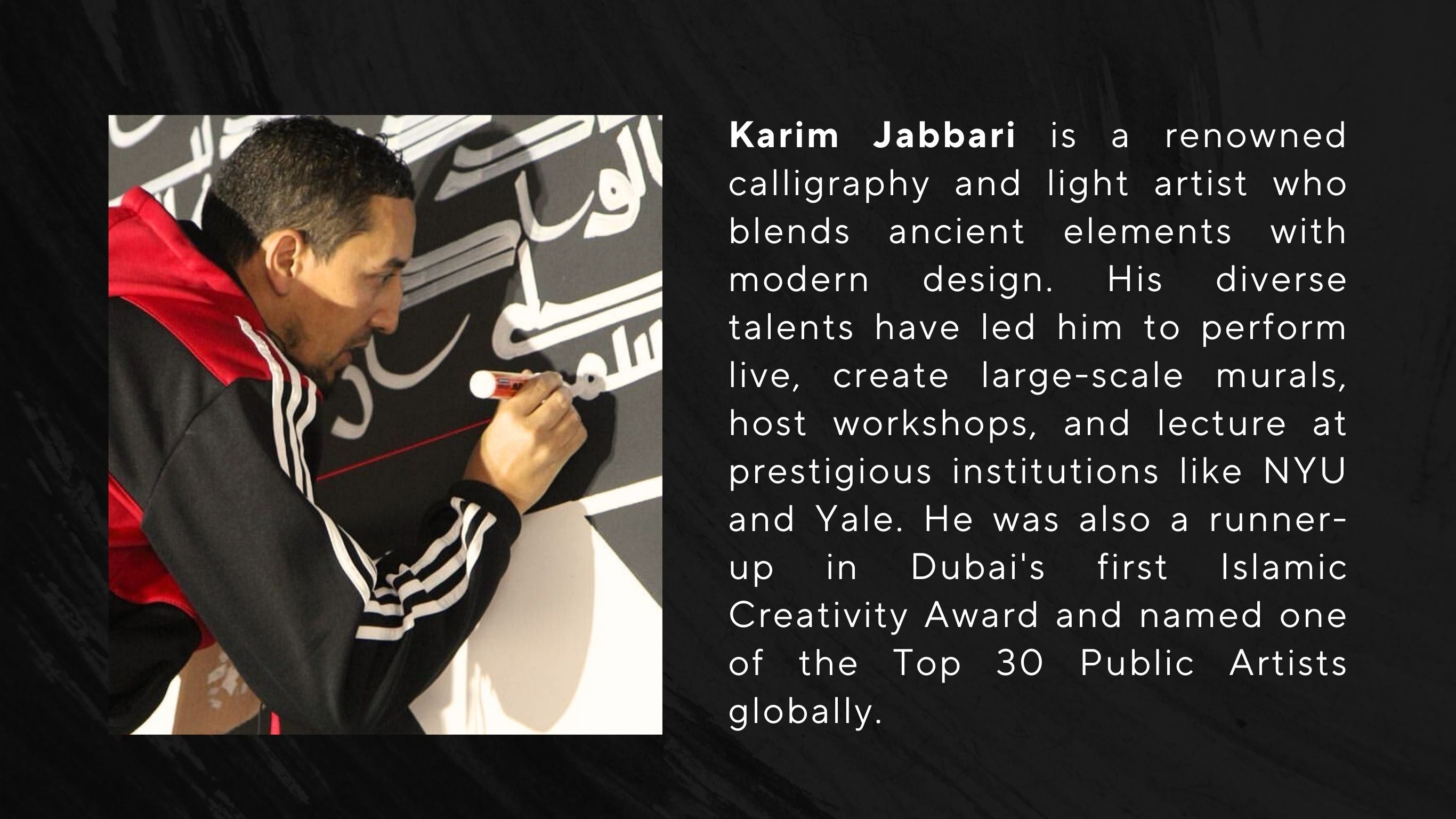Karim Jabbari Arabic Calligraphy Art Kit