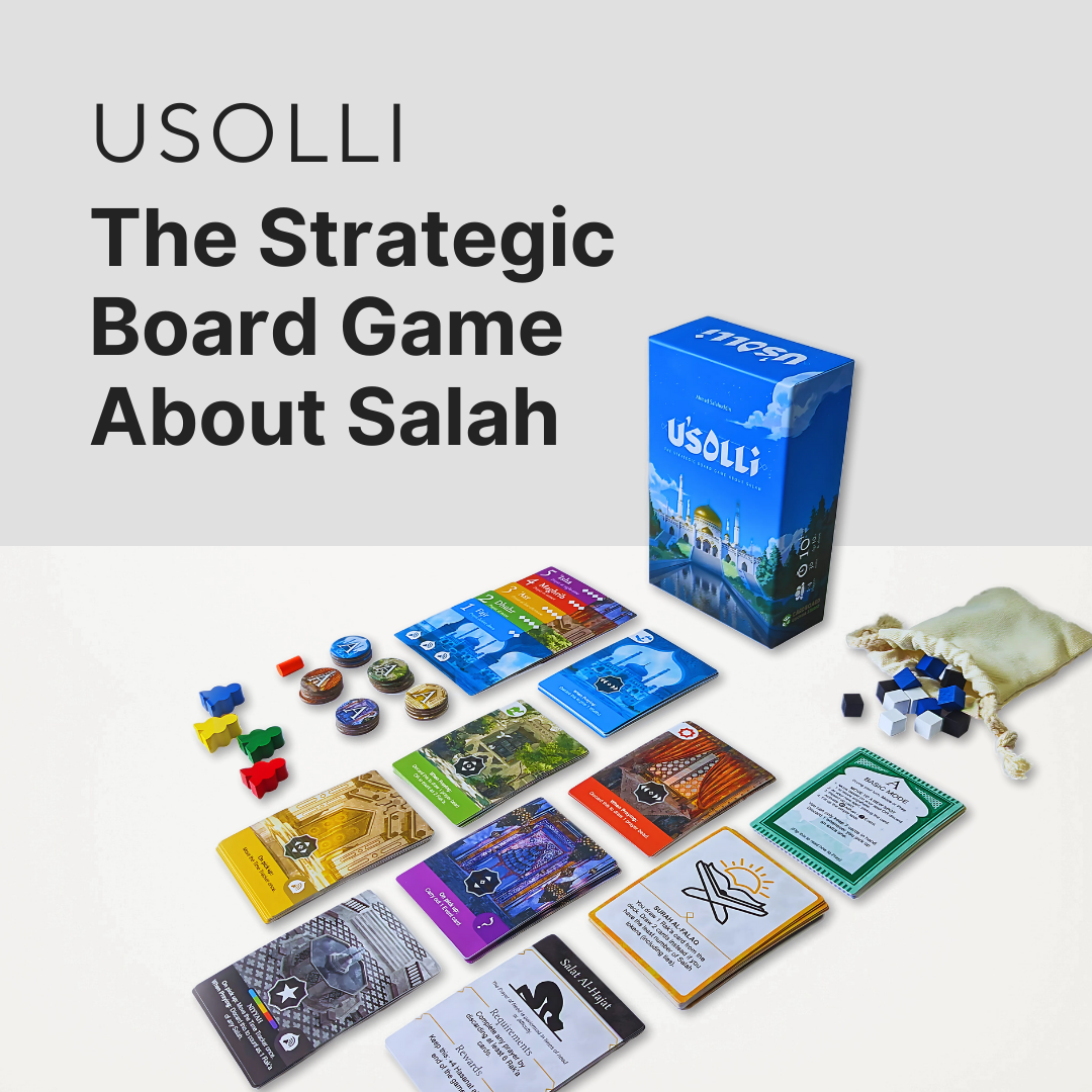 Usolli™ Islamic Prayer Board Game