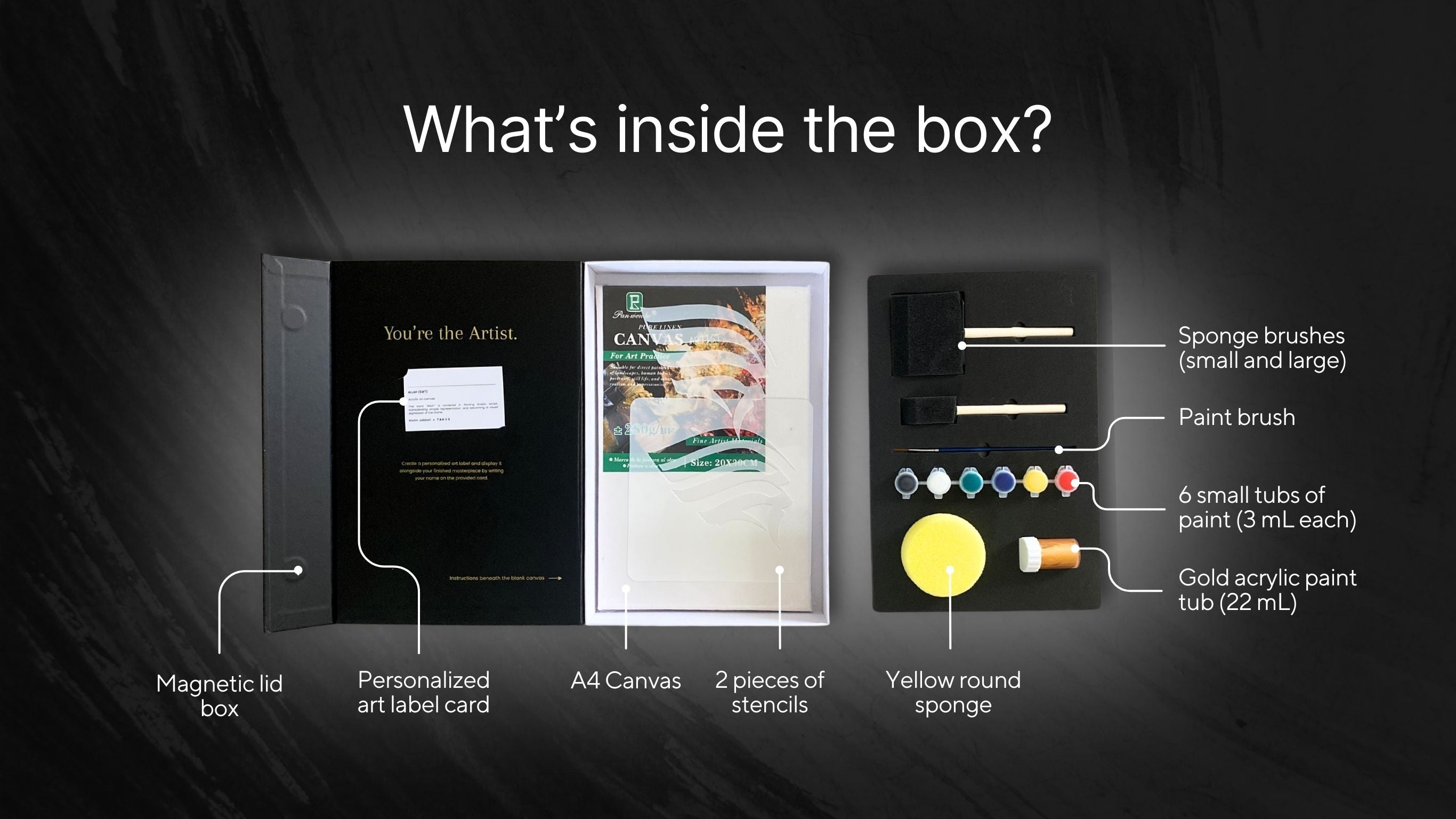 Karim Jabbari Arabic Calligraphy Art Kit