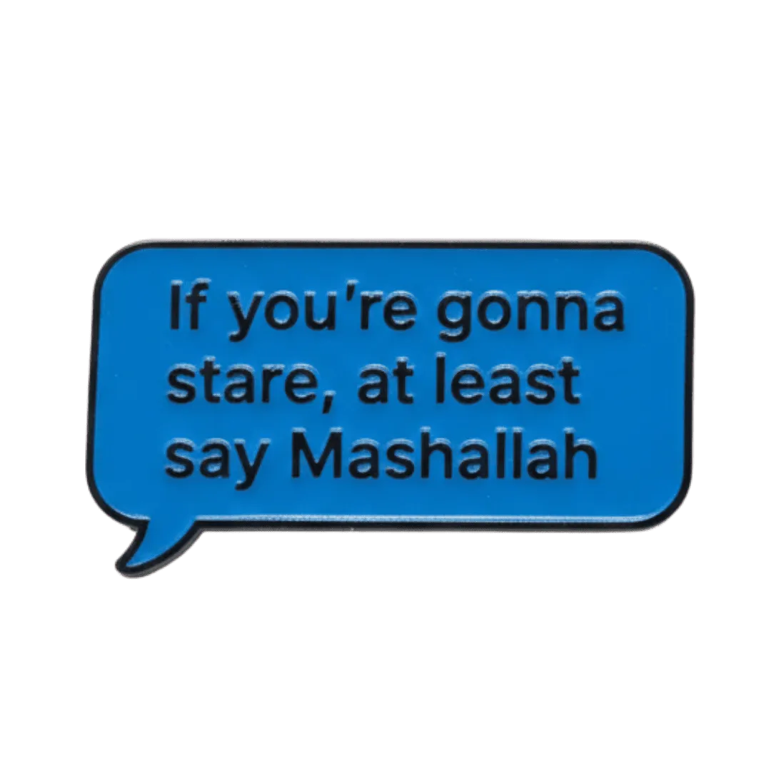 TAKKITS The Unfiltered Muslim Enamel Pin