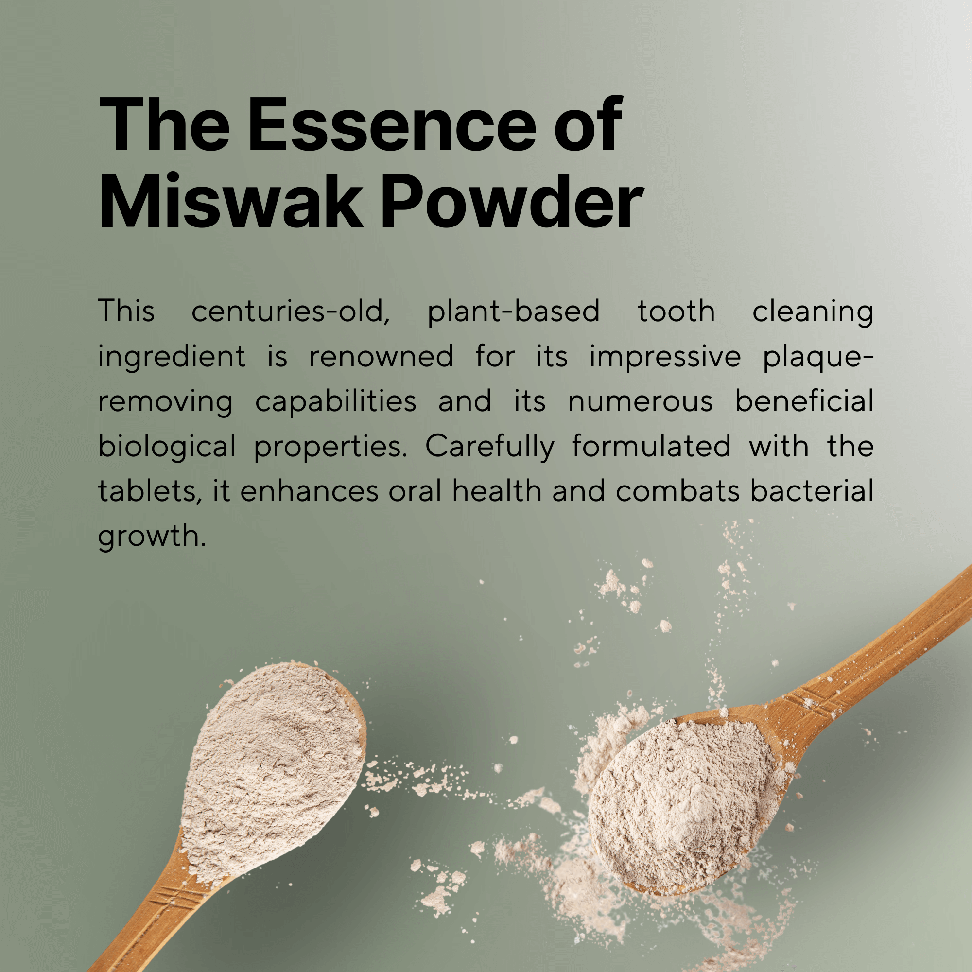 Miswak Toothpaste Tabs