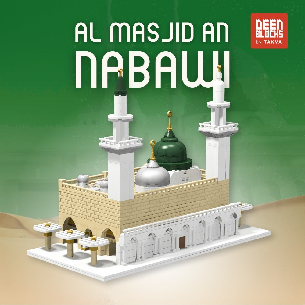 Masjid An Nabawi Build & Learn toy hero view.