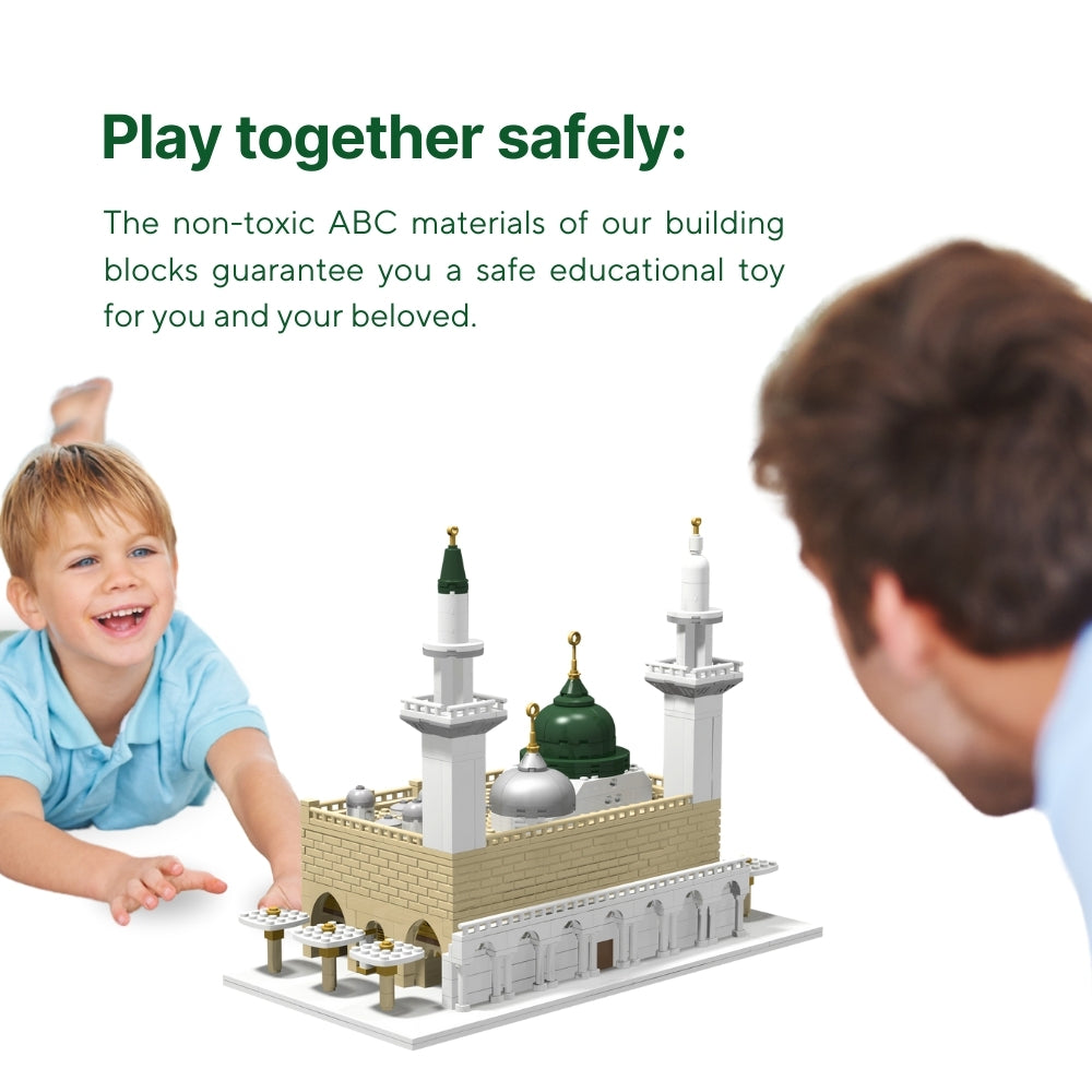 Safe ABS block toy — Masjid An Nabawi.