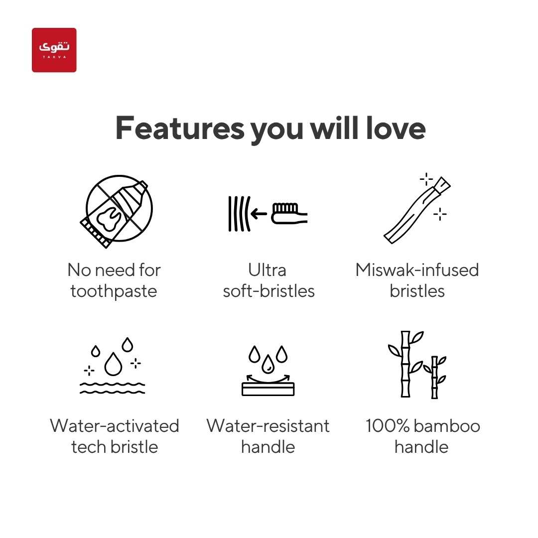 RemoBrush Bamboo Miswak Toothbrush