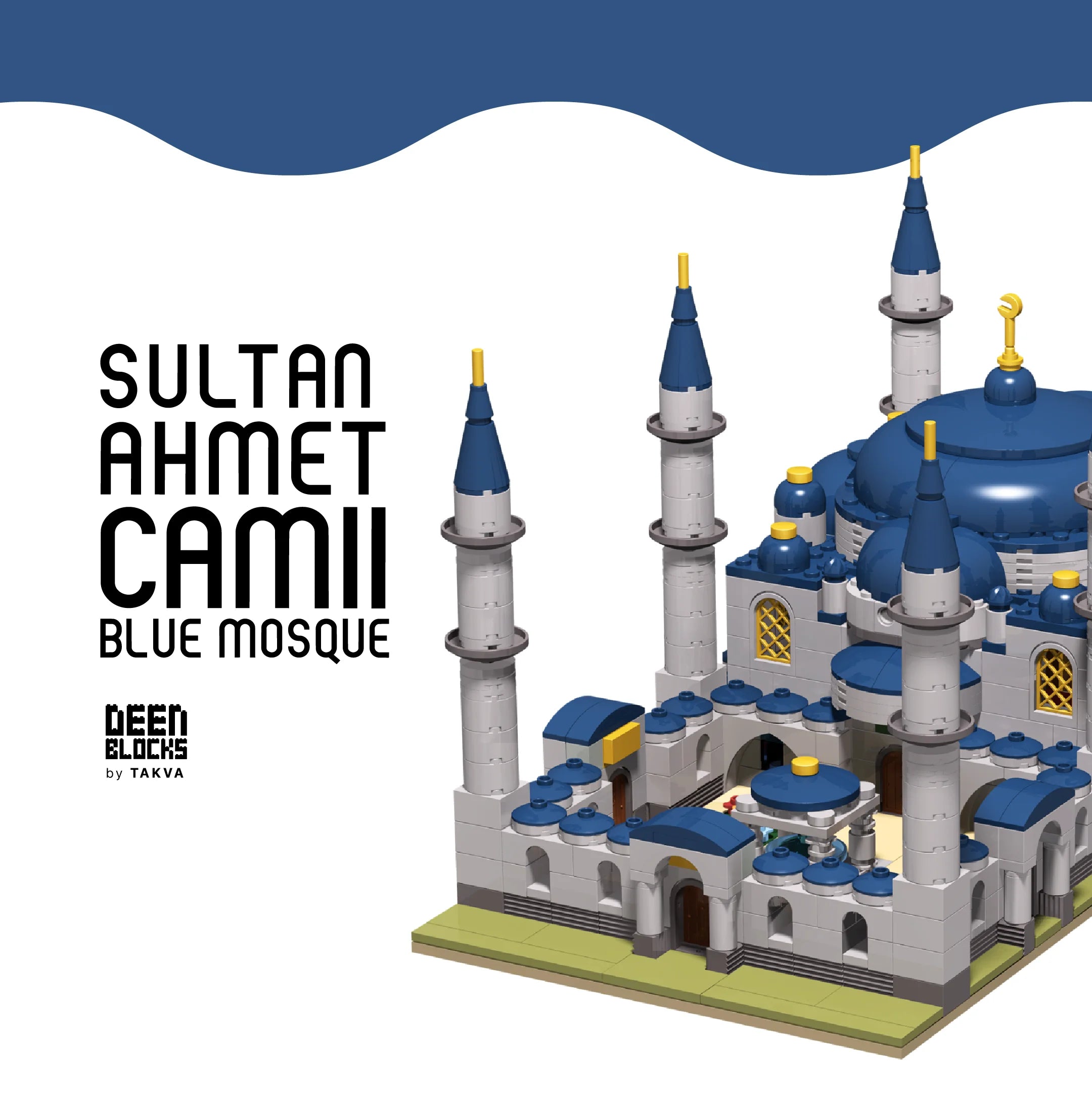 Sultan Ahmet Camii Blue Mosque' title banner with the DeenBlocks by TAKVA logo (mobile copy)
