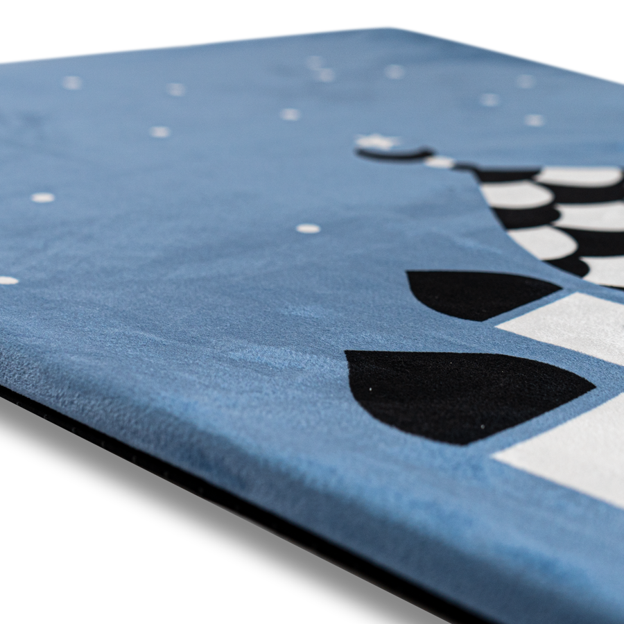 blue mosque indoor pedded sejadah for kids my first prayer mat