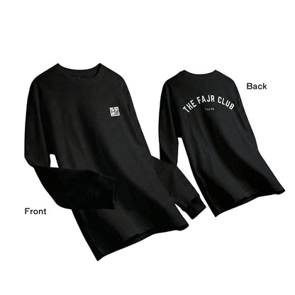 T-Shirt Lengan Panjang Harian | Koleksi Fajr Club