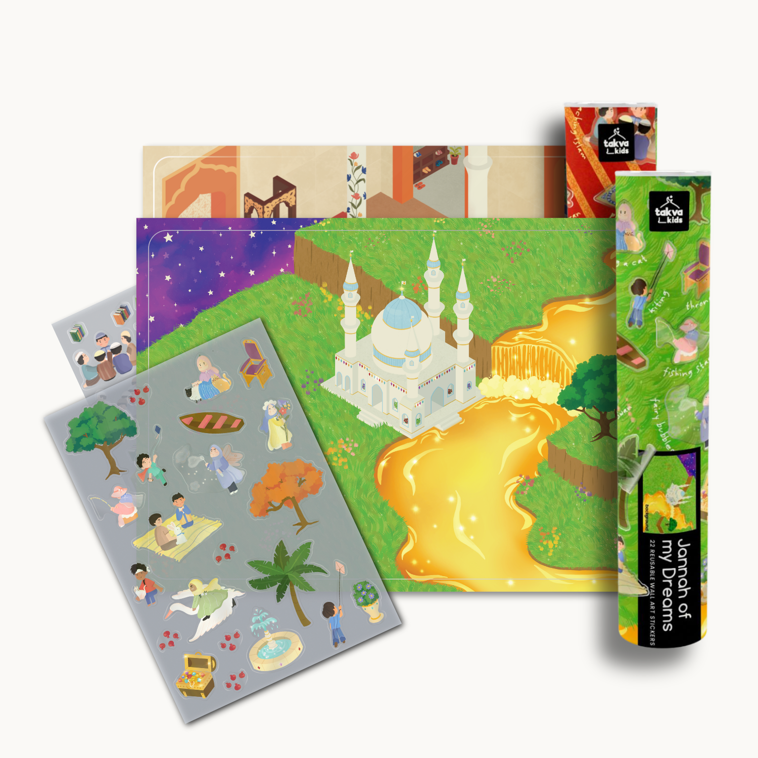 Reusable Wall Art Stickers