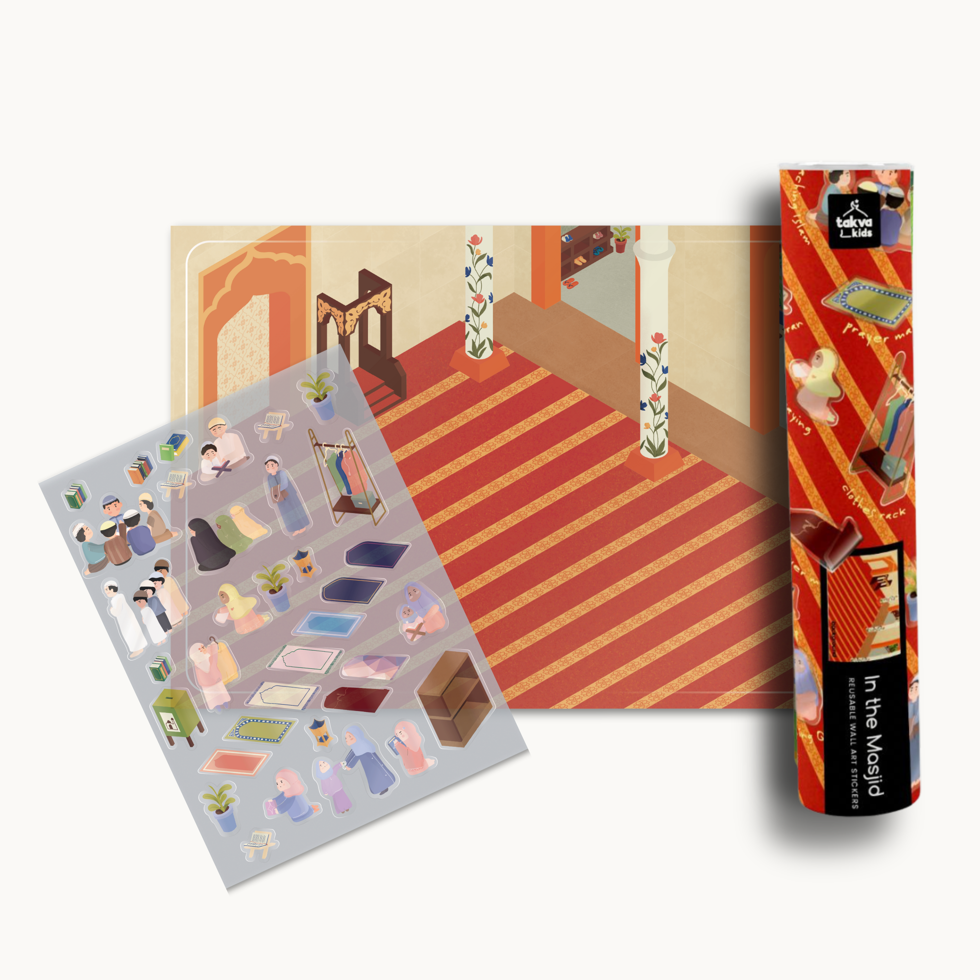 Reusable Wall Art Stickers