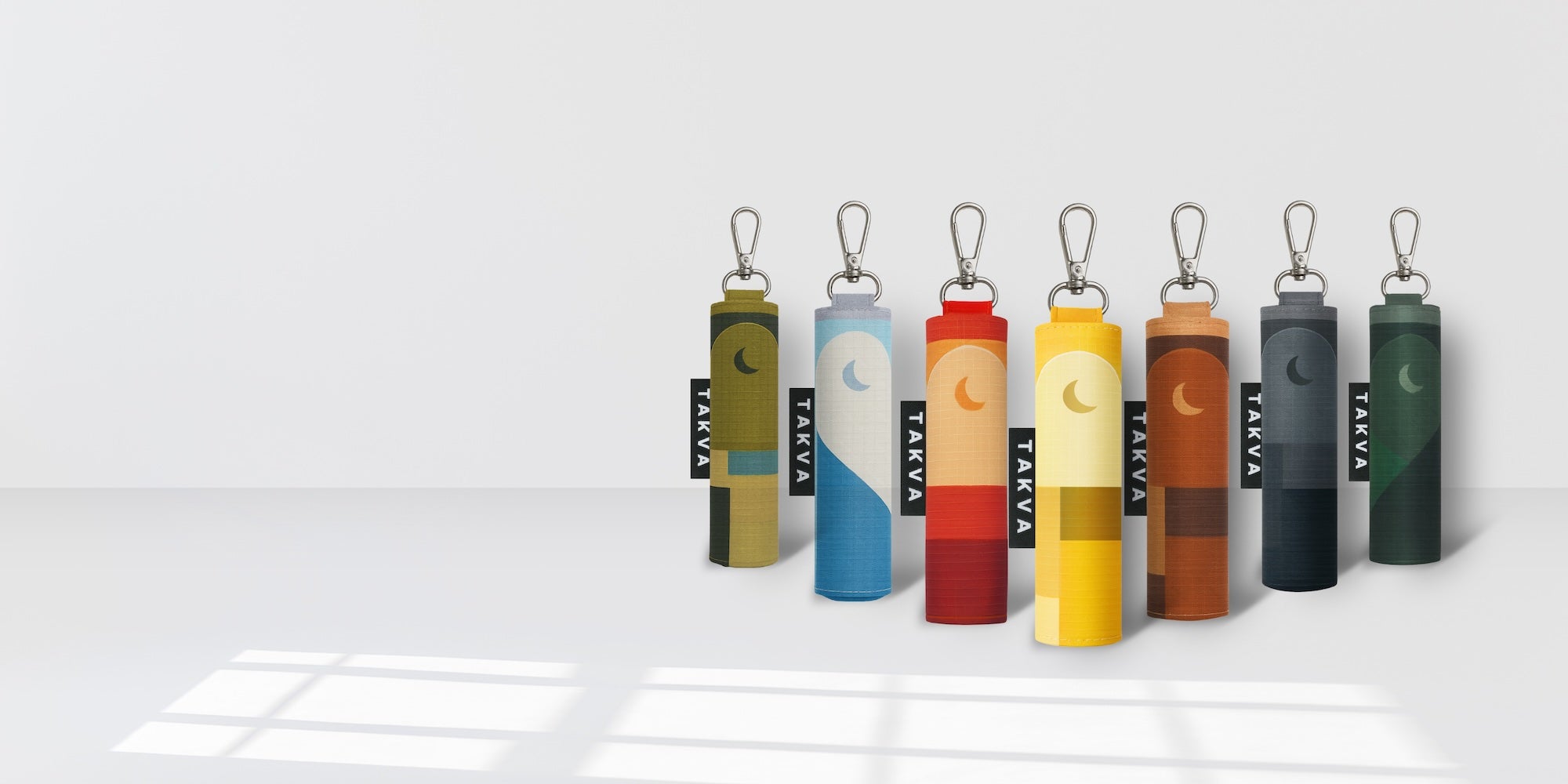 Colorful SalahTag devices with a 'Order Now' button on a white background