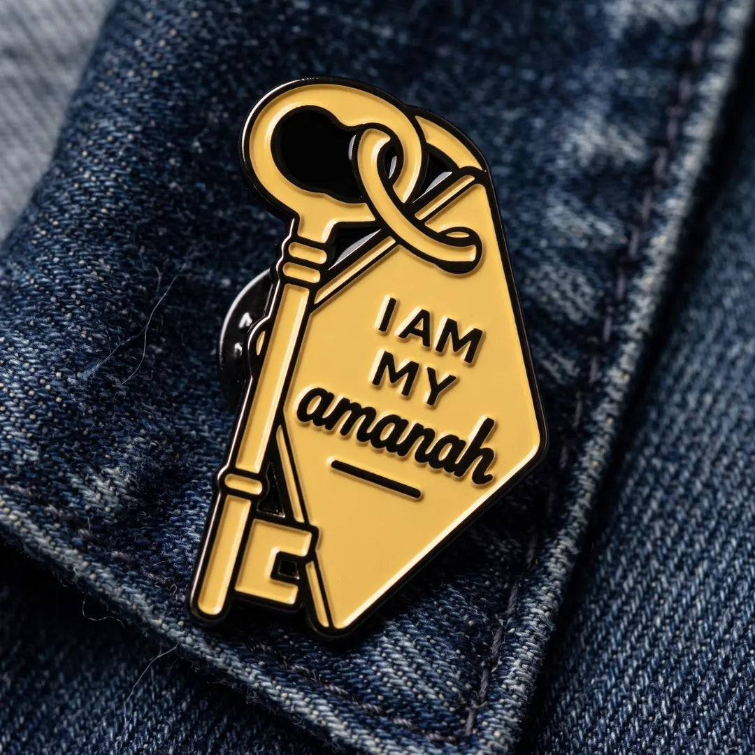 ⁠ ⁠Pin Enamel TAKKITS Faith | Lencana Pin Islamik | Hadiah Muslim