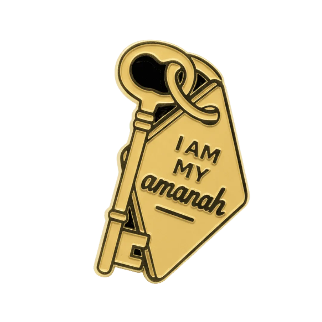 ⁠ ⁠Pin Enamel TAKKITS Faith | Lencana Pin Islamik | Hadiah Muslim