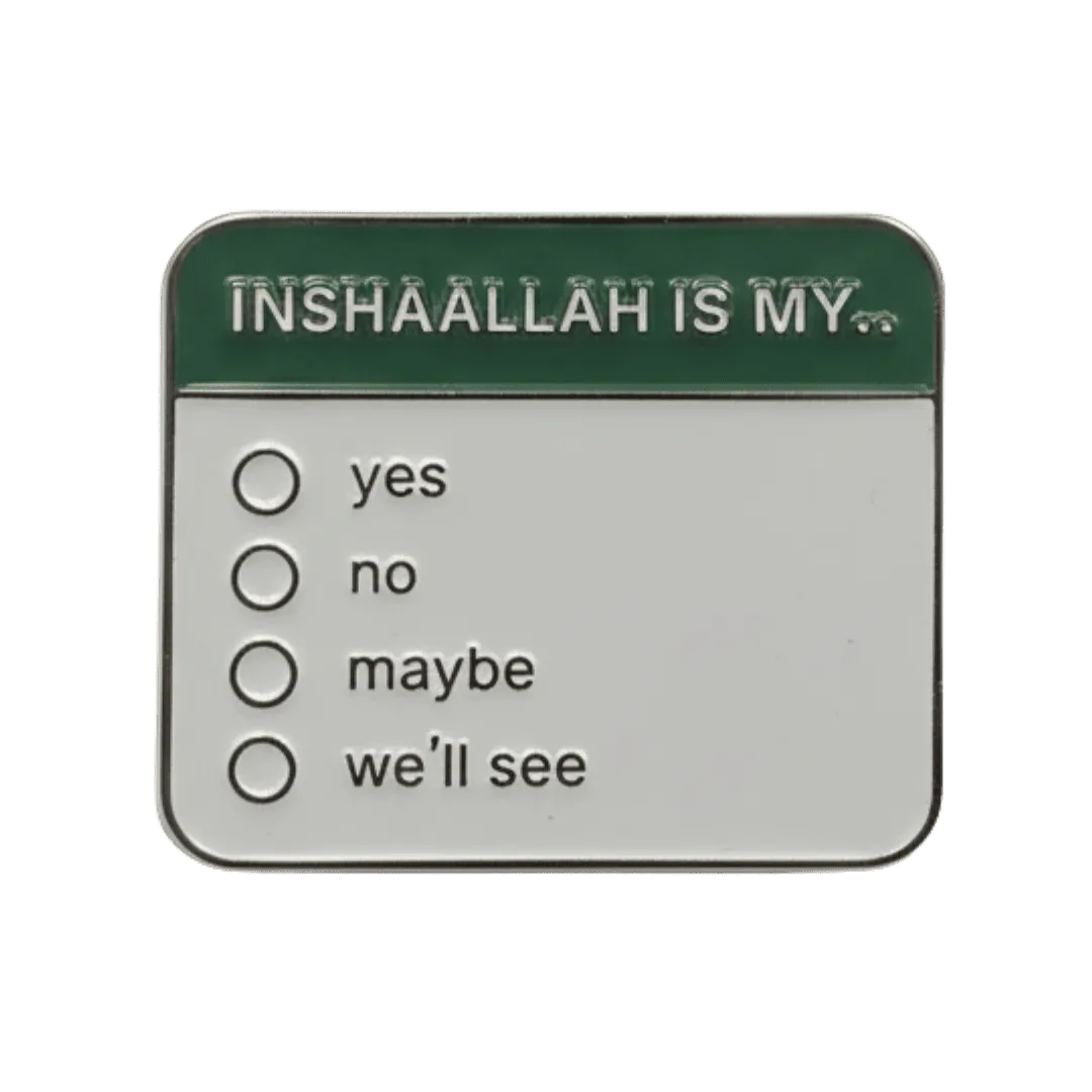 TAKKITS The Unfiltered Muslim Enamel Pin