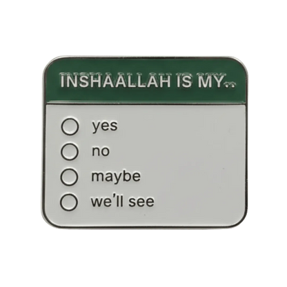 TAKKITS The Unfiltered Muslim Enamel Pin