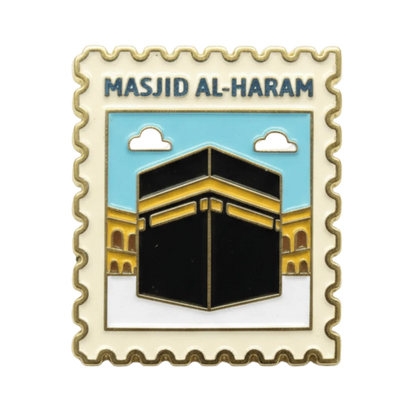 TAKKITS Pin Enamel Haji | Lencana Pin Islamik | Hadiah Haji & Umrah