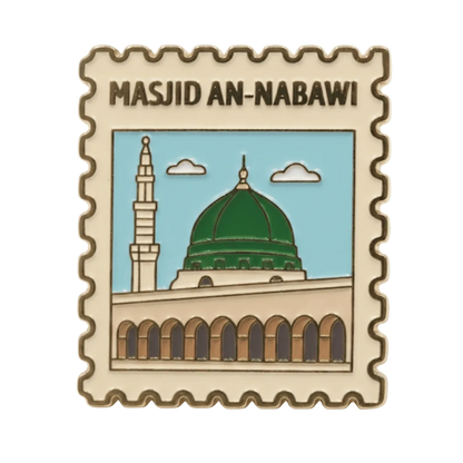 TAKKITS Pin Enamel Haji | Lencana Pin Islamik | Hadiah Haji & Umrah