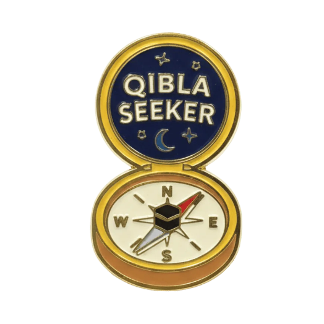 TAKKITS Pin Enamel Haji | Lencana Pin Islamik | Hadiah Haji & Umrah