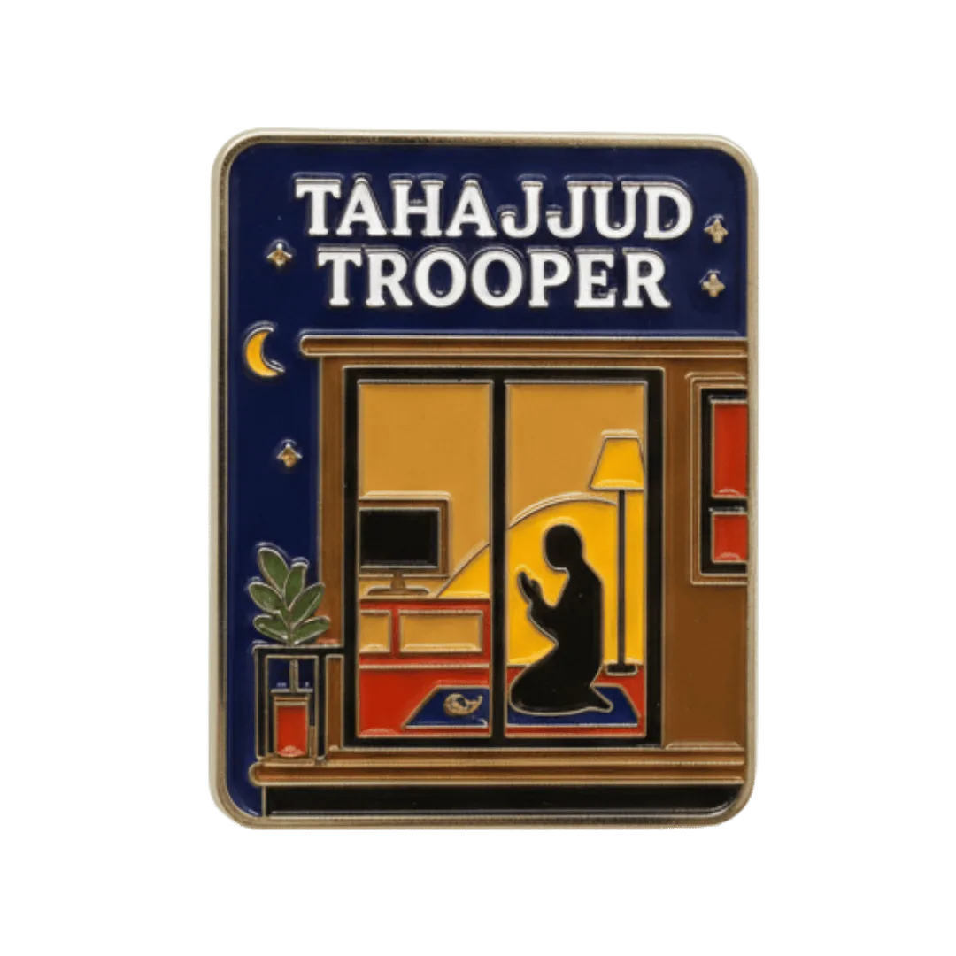 ⁠ ⁠Pin Enamel TAKKITS Faith | Lencana Pin Islamik | Hadiah Muslim