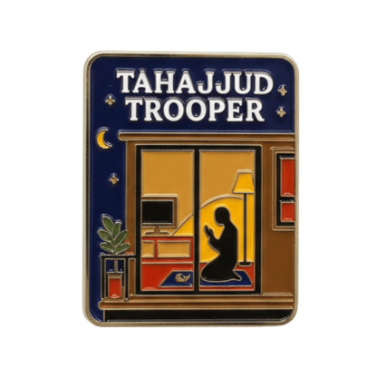 ⁠ ⁠Pin Enamel TAKKITS Faith | Lencana Pin Islamik | Hadiah Muslim