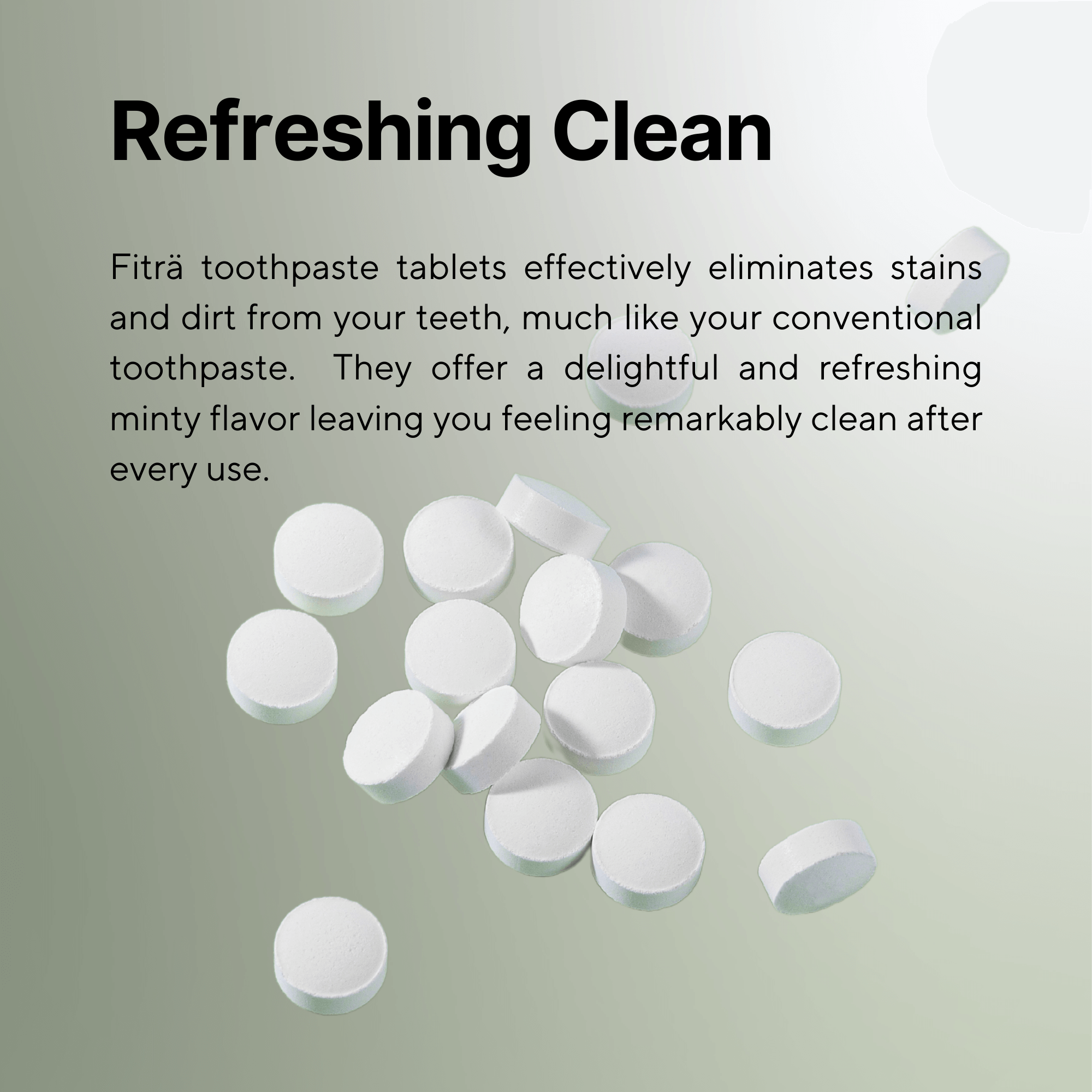 Miswak Toothpaste Tabs