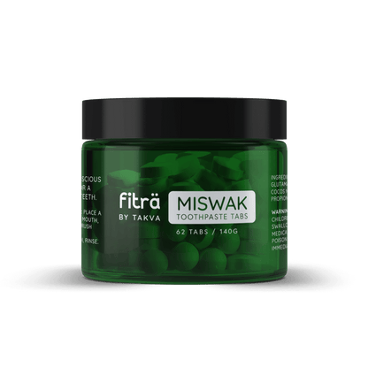 Fitra miswak toothpaste tablets for sunnah inspired oral care routine