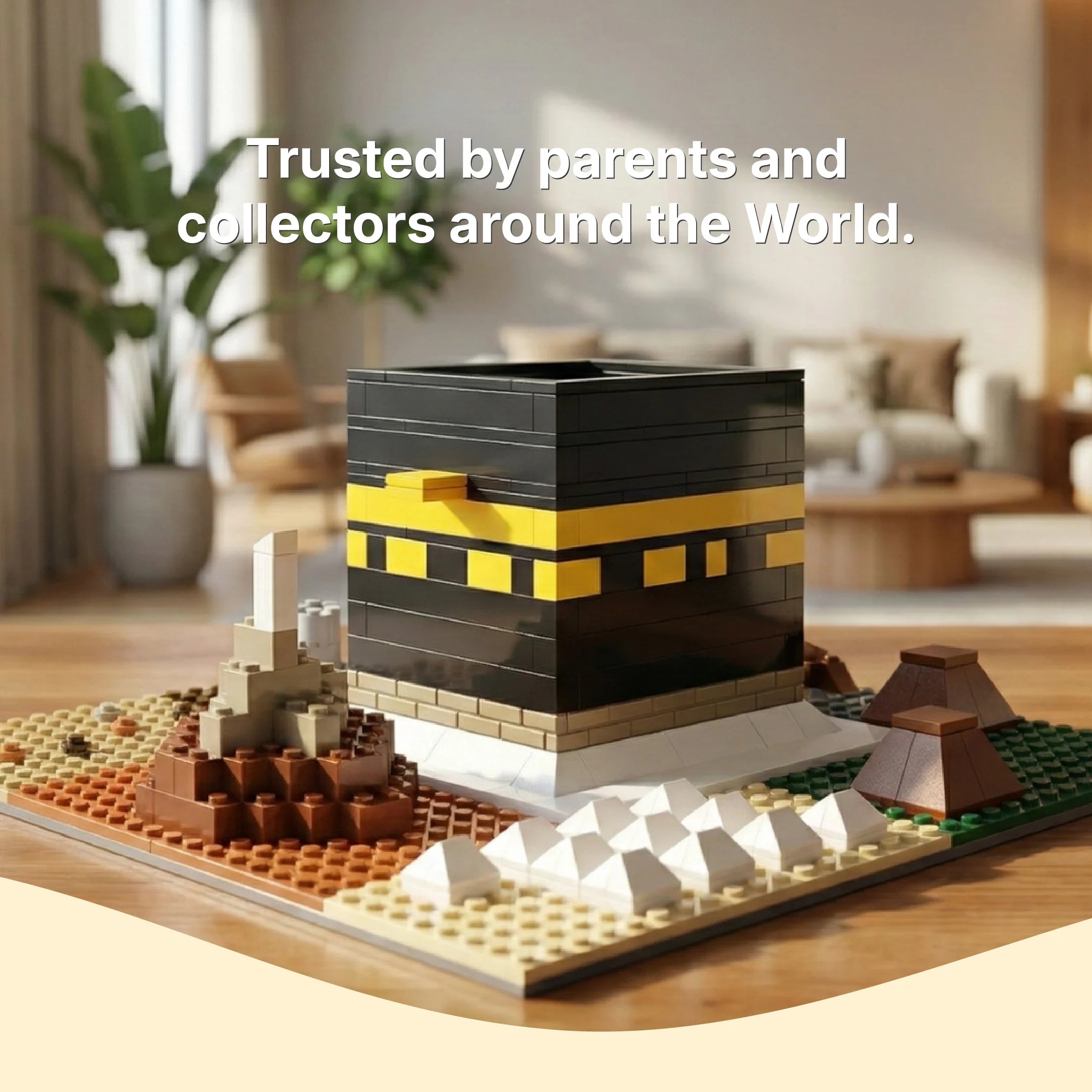 Hajj Pilgrimage building block toy from TAKVA, trusted by parents and collectors around the world (mobile crop)