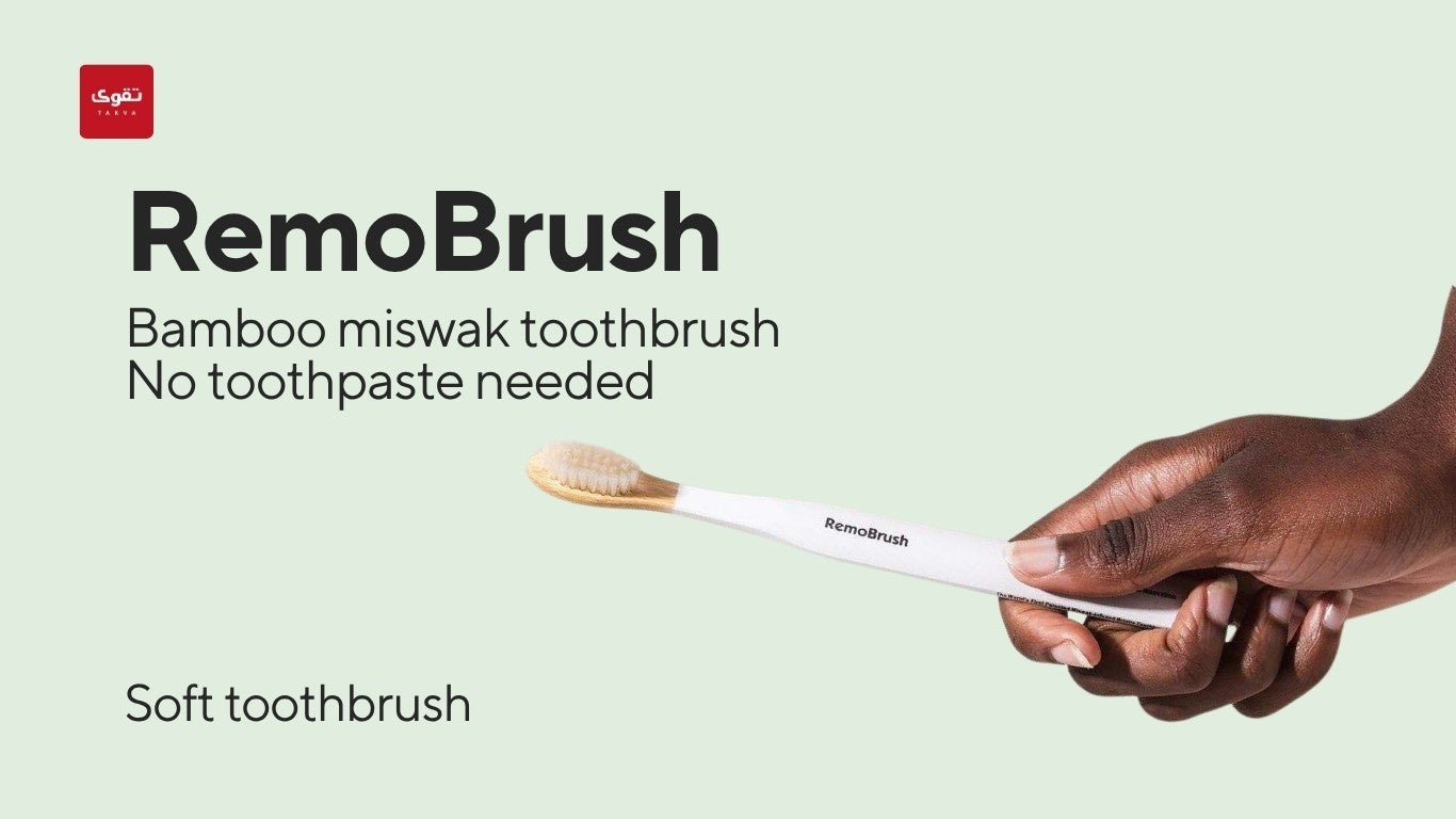 RemoBrush Bamboo Miswak Toothbrush