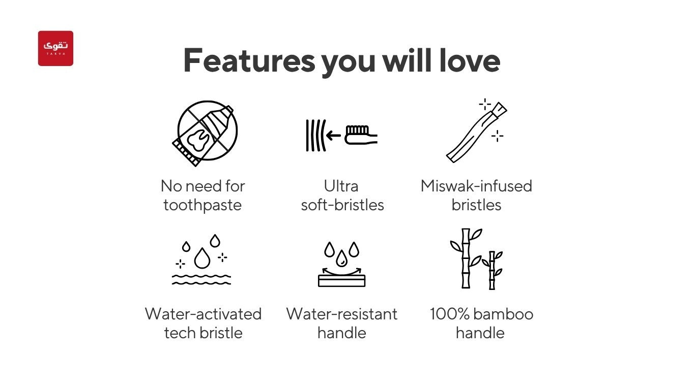 RemoBrush Bamboo Miswak Toothbrush