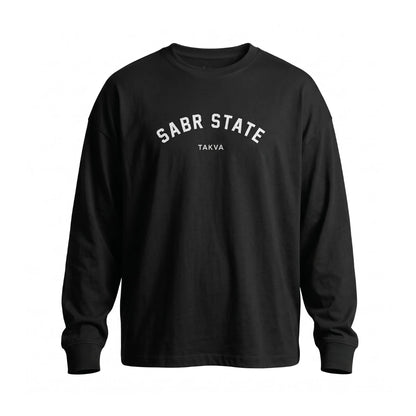 Baju T Harian Lengan Panjang | Koleksi Sabr State