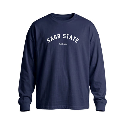 Baju T Harian Lengan Panjang | Koleksi Sabr State