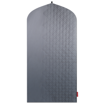  islamic indoor sejadah muslim prayer mat classic japan design pedded grey