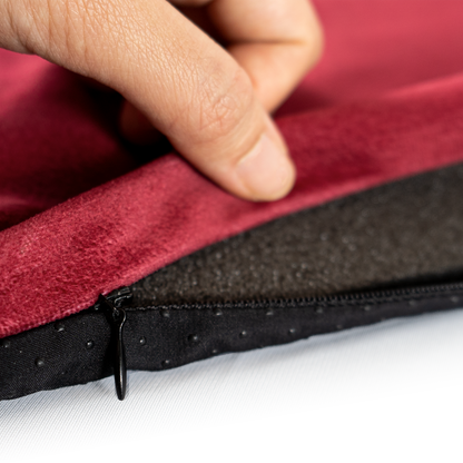  islamic indoor sejadah muslim prayer mat memory foam pedded velvet soft fuchsia pink kaaba gold