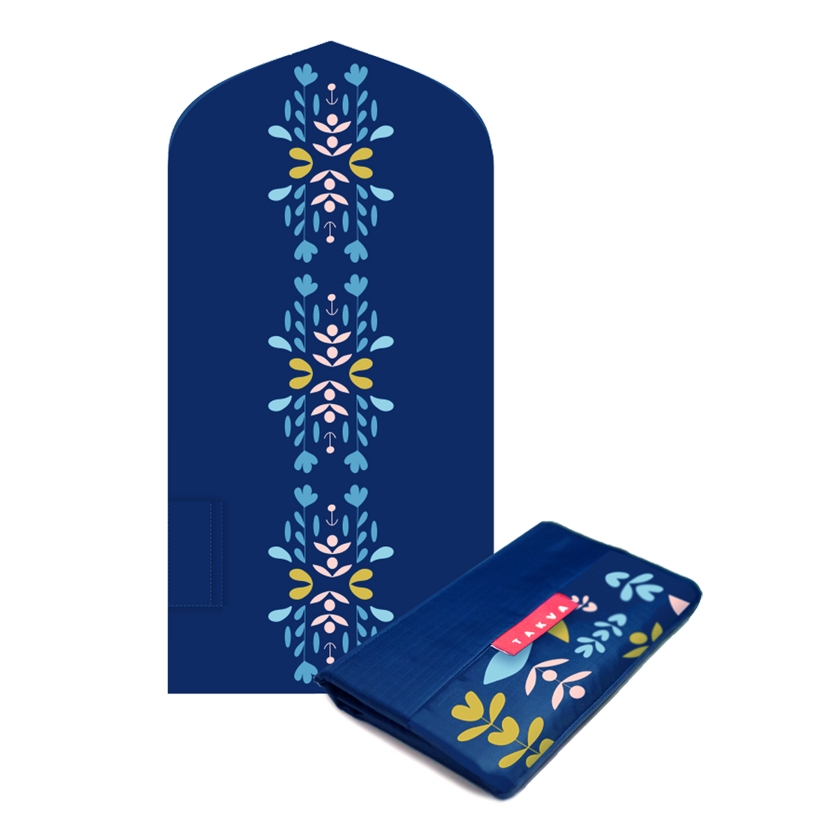 TAKVA The Pocket Sejadah Limited Edition | Draagbare gebedsmatten, moslim cadeau, Ramadan Present (Indomalayan